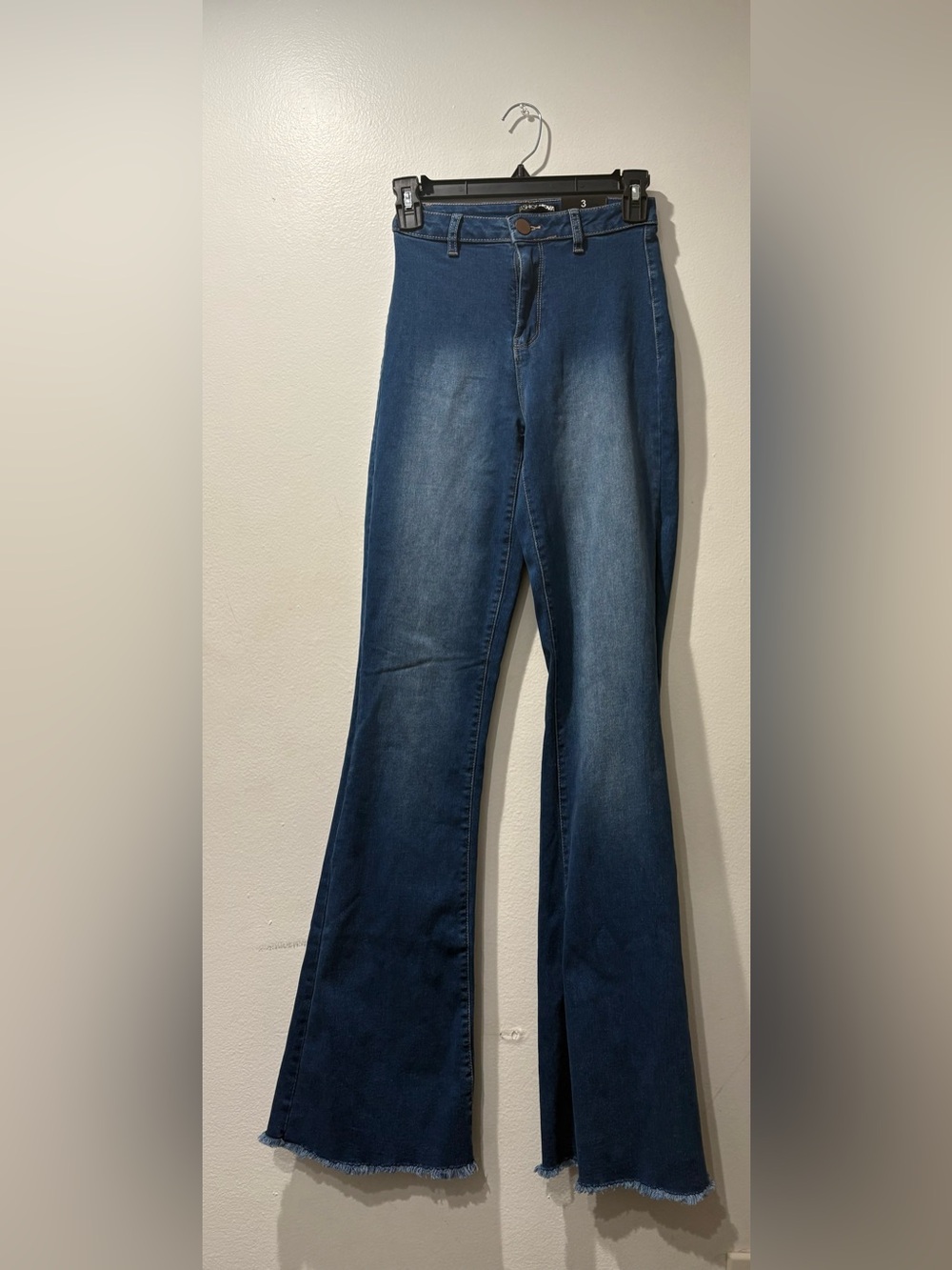 Fashion Nova Women's Indigo Flared Jeans